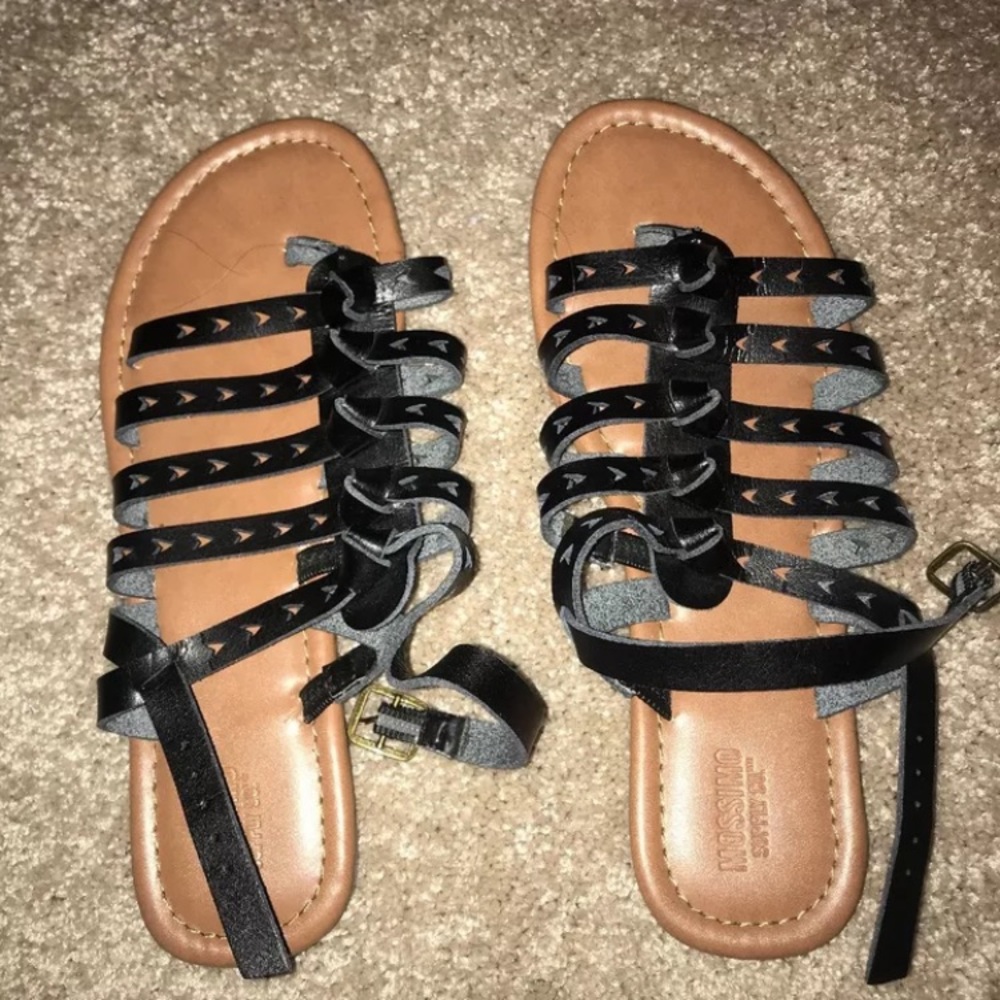 Black sandals